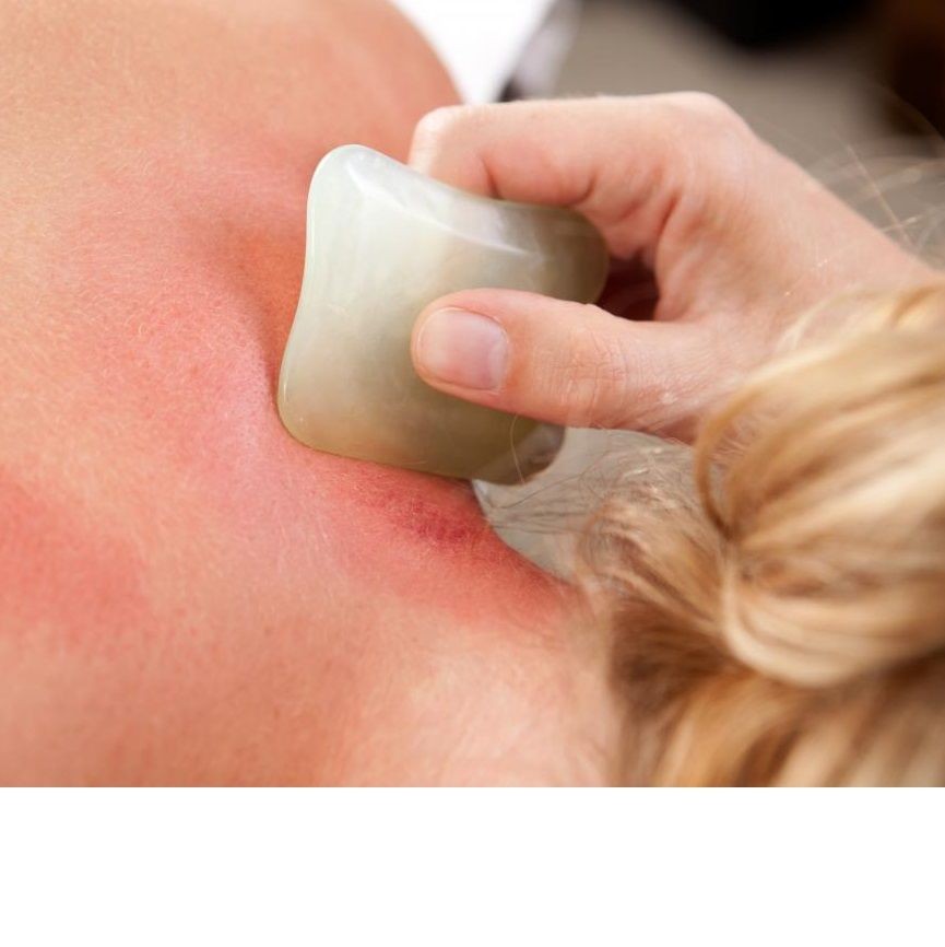 gua sha massage skin scrapping asheville